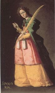 Francisco de Zurbaran St Apollonia (mk05)